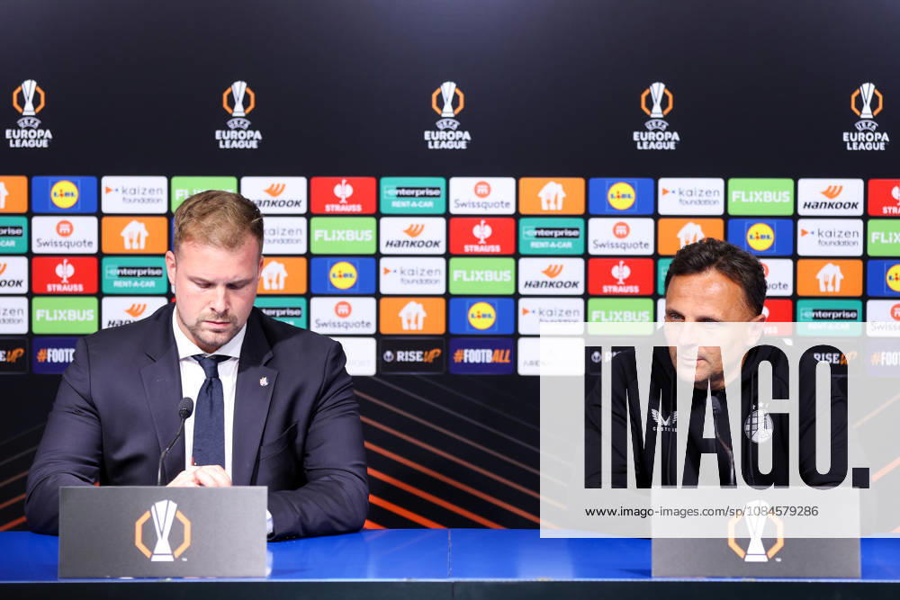 GNK Dinamo v RSC Anderlecht - UEFA Europa League 2026 27 League Phase MD2 Dinamo Zagreb Head Coach Mario Kovacevic speaks during a press conference, PK, Pressekonferenz after the UEFA Europa League 2026 27 League Phase MD2 match between GNK Dinamo and RSC Anderlecht at Stadion Maksimir on October 15, 2026 in Zagreb, Croatia. MatijaxHabljak PIXSELL