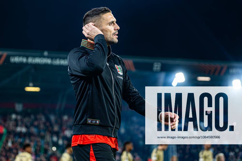 NIJMEGEN - Dusan Tadic of NEC Nijmegen ahead of the UEFA Europa League match between NEC Nijmegen and Levski Sofia at the Goffertstadion on October 15, 2026 in Nijmegen, the Netherlands. KEVIN SENDERS ANP UEFA Europa League 2026 27 ANPxSportx xMarcelxterxBalsxIVx 572571725 originalFilename: 572571725