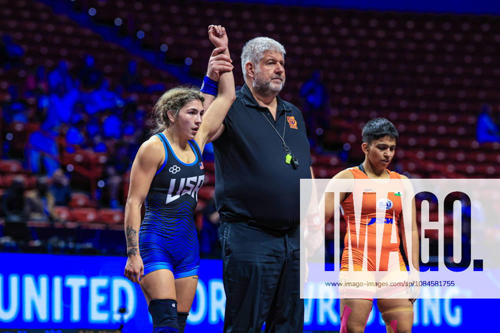 U23 World Championships 53kg WW - Cristelle Noelle Rodriguez Dobler (USA) df. Sweety Sweety (IND)