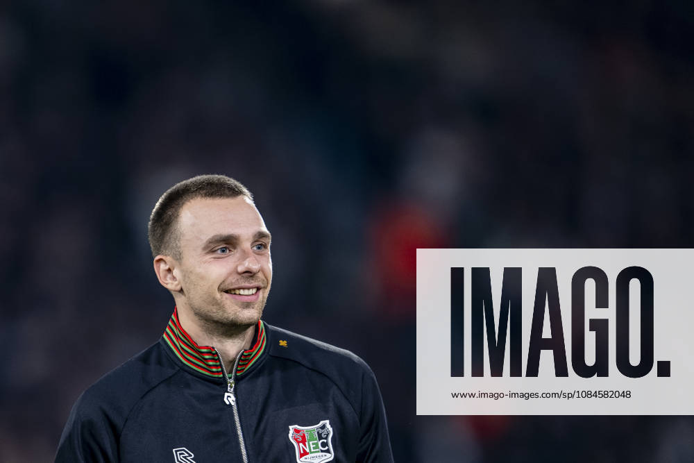 NIJMEGEN - NEC Nijmegen midfielder Darko Nejaömic during the UEFA Europa League match between N.E.C. and Levski Sofia at Stadion De Goffert on 15 October 2026 in Nijmegen, Nederland. (Photo by DeFodi Images) -