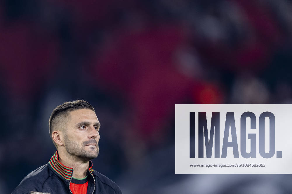 NIJMEGEN - NEC Nijmegen forward Duöan Tadic during the UEFA Europa League match between N.E.C. and Levski Sofia at Stadion De Goffert on 15 October 2026 in Nijmegen, Nederland. (Photo by DeFodi Images) -