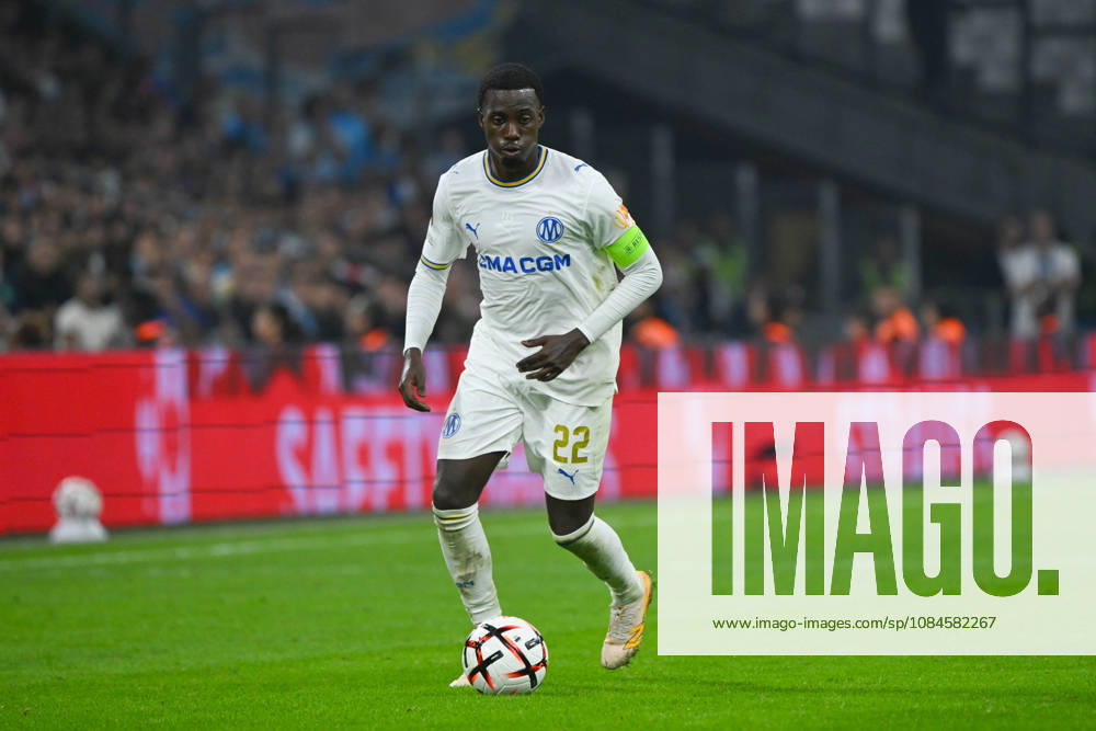 Timothy Weah (OM) - UEFA Europa League match between Olympique de Marseille and Olympiakos on October 15, 2026 at the CEPAC Velodrome Stadium in Marseille.