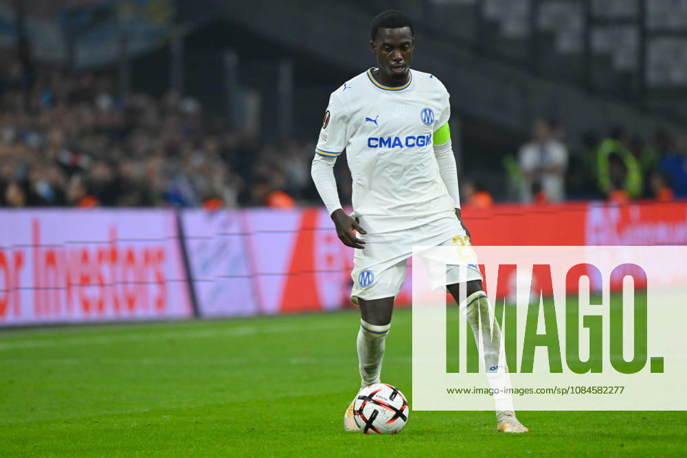 Timothy Weah (OM) - UEFA Europa League match between Olympique de Marseille and Olympiakos on October 15, 2026 at the CEPAC Velodrome Stadium in Marseille.