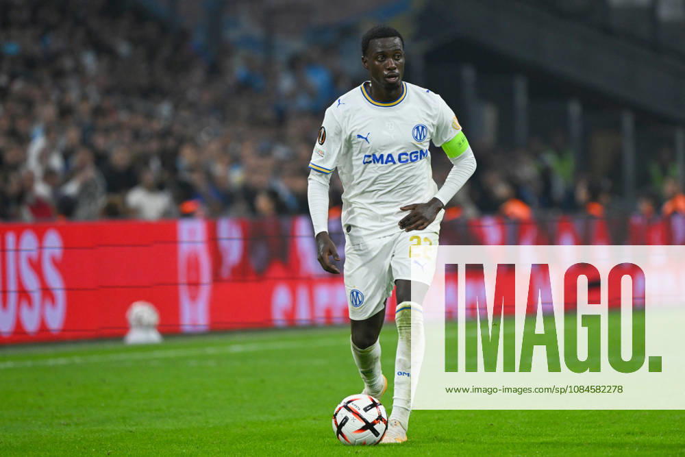Timothy Weah (OM) - UEFA Europa League match between Olympique de Marseille and Olympiakos on October 15, 2026 at the CEPAC Velodrome Stadium in Marseille.