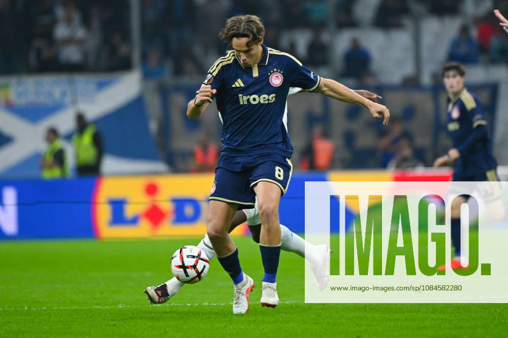 Gustavo Sá (Olympiakos) - UEFA Europa League match between Olympique de Marseille and Olympiakos on October 15, 2026 at the CEPAC Velodrome Stadium in Marseille.