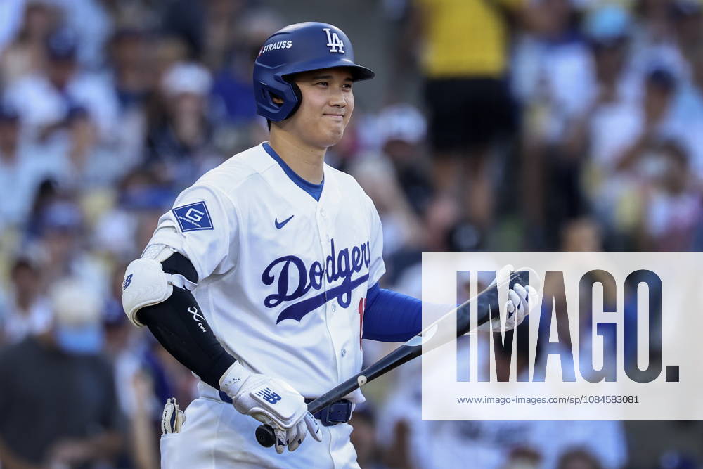MLB, Baseball Herren, USA Postseason: NLCS Game 4 - Los Angeles Dodgers vs Milwaukee Brewers Los Angeles Dodgers designated hitter Shohei Ohtani reacts during Game 4 of the National League Championship Series between the Los Angeles Dodgers and the Milwaukee Brewers at Dodger Stadium in Los Angeles, California, USA, 15 October 2026. LOS ANGELES CALIFORNIA UNITED STATES