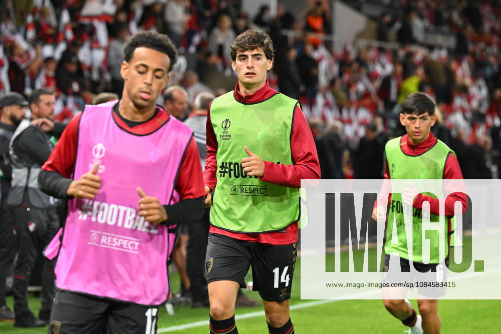 Bournemouth v Sturm Graz, Europa League Antonio Silva (14) of AFC Bournemouth warming up ahead of the Europa League match between Bournemouth and Sturm Graz at the Vitality Stadium, Bournemouth, UK on 15 October 2026. Bournemouth Vitality Stadium Dorset UK Editorial use only ,