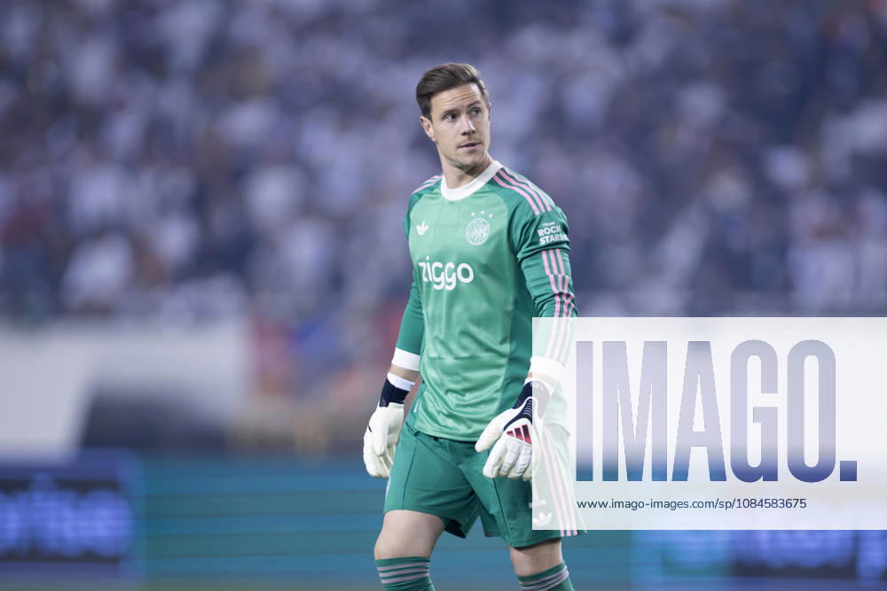 AFC Ajax goalkeeper Marc-Andro ter Stegen during the during the UEFA Conference League match between HNK Hajduk Split (CRO) and AFC Ajax Amsterdam (NL) at Poljud Stadium. Split Croatia - ZUMAp210 20261015_zsp_p210_028