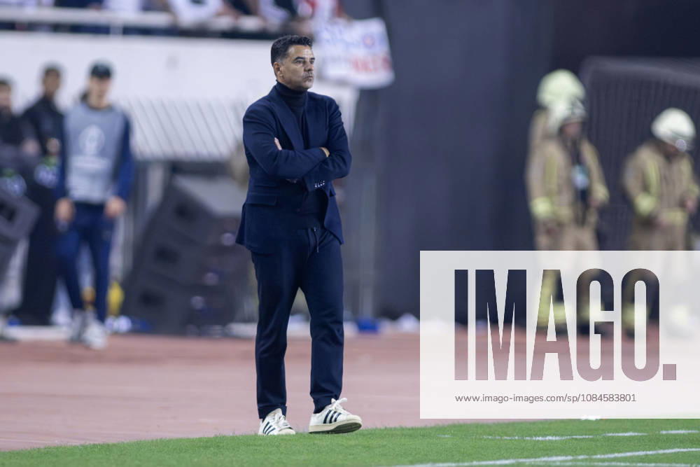 Ajax coach Michel Sanchez during the UEFA Conference League match between Hadjuk Split and AFC Ajax Amsterdam. Split Croatia - ZUMAp210 20261015_zsp_p210_048