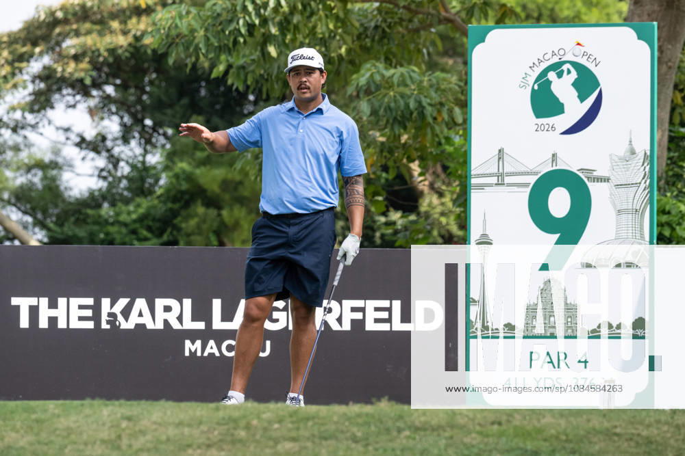 Denzel IEREMIA from New Zealand. Round 2 in the Macao Open Golf at Macau Golf & Country Club. Coloane China - ZUMAr144 20261016_zap_r144_003