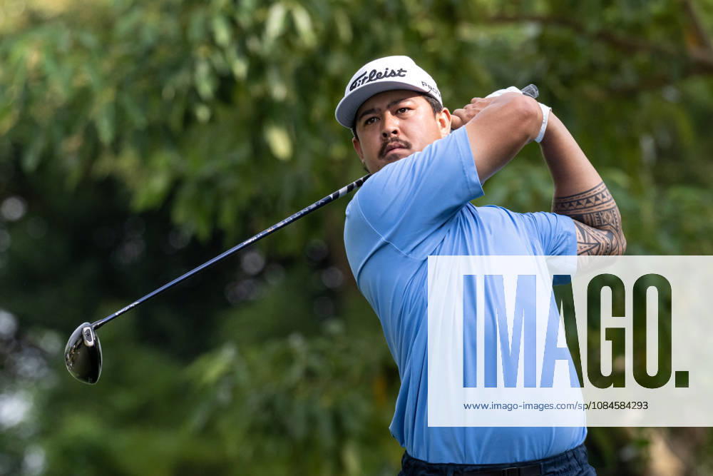 Denzel IEREMIA from New Zealand. Round 2 in the Macao Open Golf at Macau Golf & Country Club. Macau Open Golf Round 2 - ZUMAr144 20261016_zap_r144_004