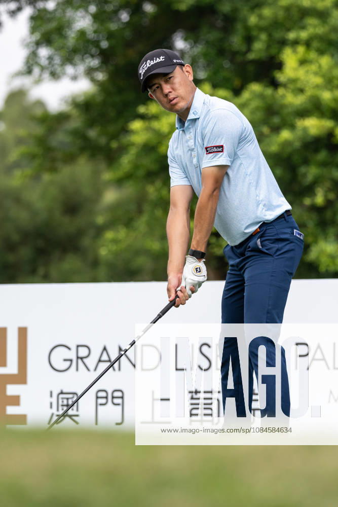Kevin YUAN from Australia.Round 2 in the Macao Open Golf at Macau Golf & Country Club. Macau Open Golf Round 2 - ZUMAr144 20261016_zap_r144_027