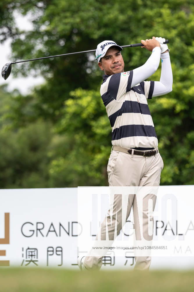 Itthipat BURANATANYARAT from Thailand. Round 2 in the Macao Open Golf at Macau Golf & Country Club. Macau Open Golf Round 2 - ZUMAr144 20261016_zap_r144_030