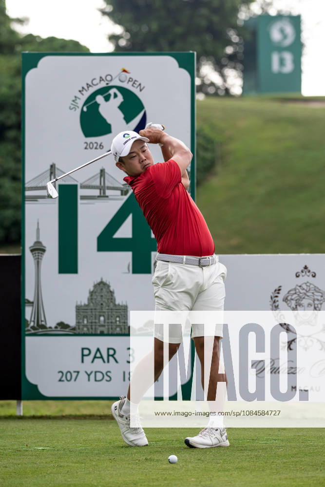 LEE, Chieh-po from Taiwan. Round 2 in the Macao Open Golf at Macau Golf & Country Club. Coloane China - ZUMAr144 20261016_zap_r144_045