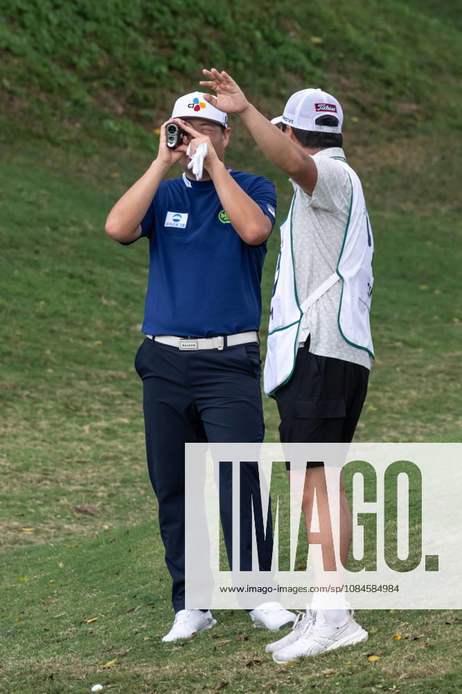Sungjae IM from Korea. Round 2 in the Macao Open Golf at Macau Golf & Country Club. Coloane China - ZUMAr144 20261016_zap_r144_078