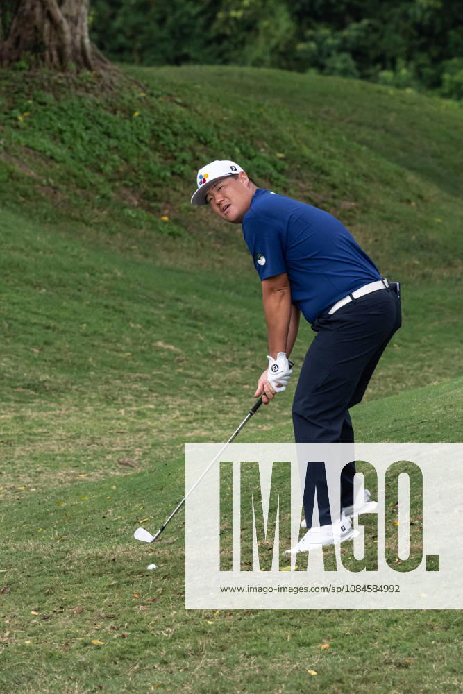 Sungjae IM from Korea. Round 2 in the Macao Open Golf at Macau Golf & Country Club. Macau Open Golf Round 2 - ZUMAr144 20261016_zap_r144_077