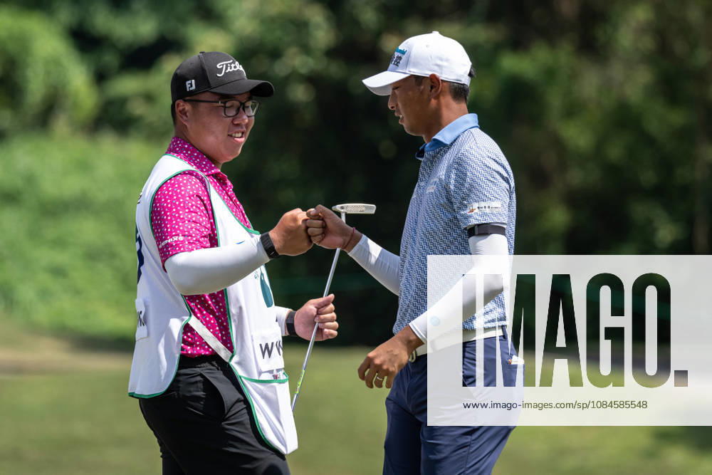 WANG Wei-hsuan finishes -10par to rank 2nd.Round 2 in the Macao Open Golf at Macau Golf & Country Club. Macau Open Golf Round 2 - ZUMAr144 20261016_zap_r144_082