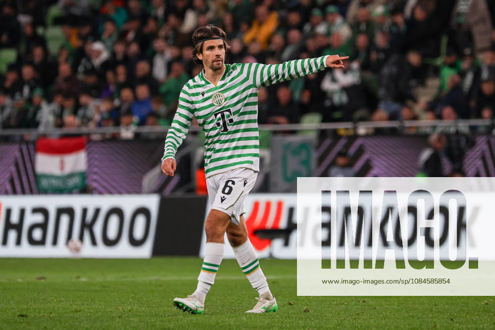 Ferencvaros V Viktoria Plzen - UEFA Europa League 2026 27 League Phase Match Day 2 Adam Nagy of Ferencvaros reacts during the UEFA Europa League 2026 27 League Phase Matchday 2 match between Ferencvaros and Viktoria Plzen at Groupama Arena in Budapest, Hungary, on October 15, 2026. Budapest Hungary
