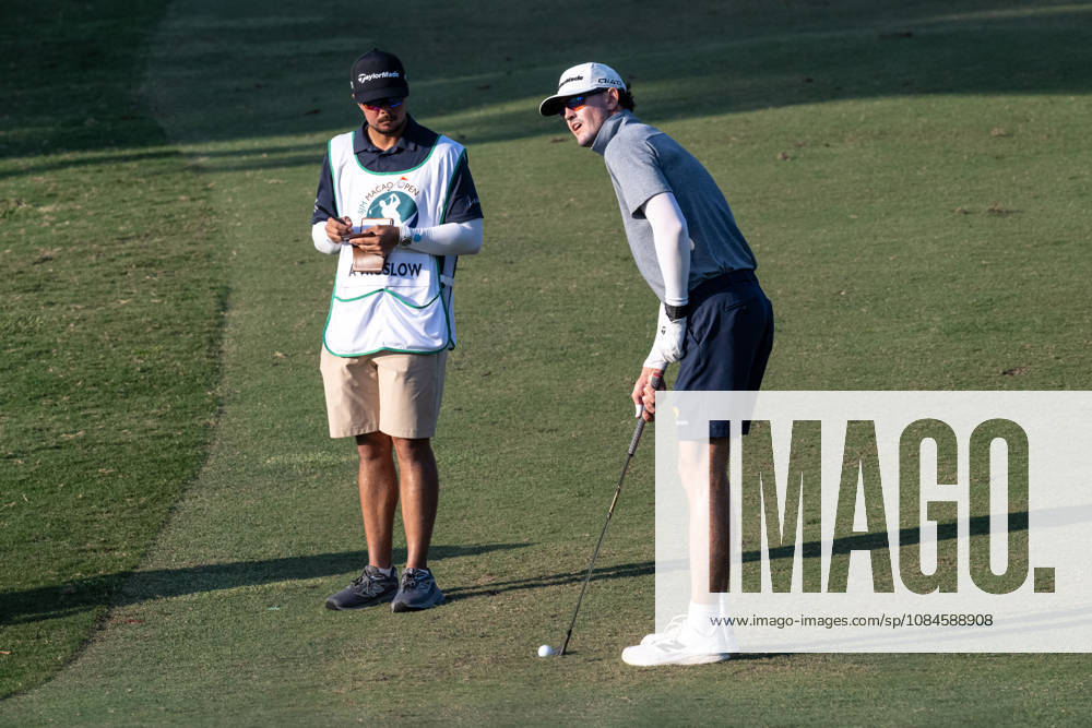 American, Austen TRUSLOW, finishes -10par putting him in tied 2nd place. Round 2 in the Macao Open Golf at Macau Golf & Country Club. Macau Open Golf Round 2 - ZUMAr144 20261016_zap_r144_100