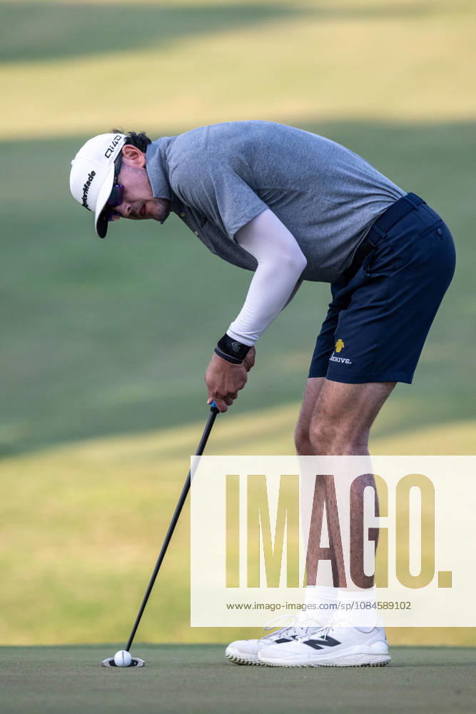 American, Austen TRUSLOW, finishes -10par putting him in tied 2nd place. Round 2 in the Macao Open Golf at Macau Golf & Country Club. Coloane China - ZUMAr144 20261016_zap_r144_107