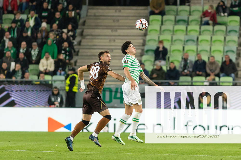 Ferencvaros v Viktoria Plzen, UEFA Europa League, Budapest, Hungary Budapest, Hungary. 15th, October 2026. Krisztian Lisztes of Ferencvaros seen during the UEFA Europa League match between Ferencvaros and Viktoria Plzen at Groupama Arena in Budapest. Hungary, Budapest, Groupama Arena