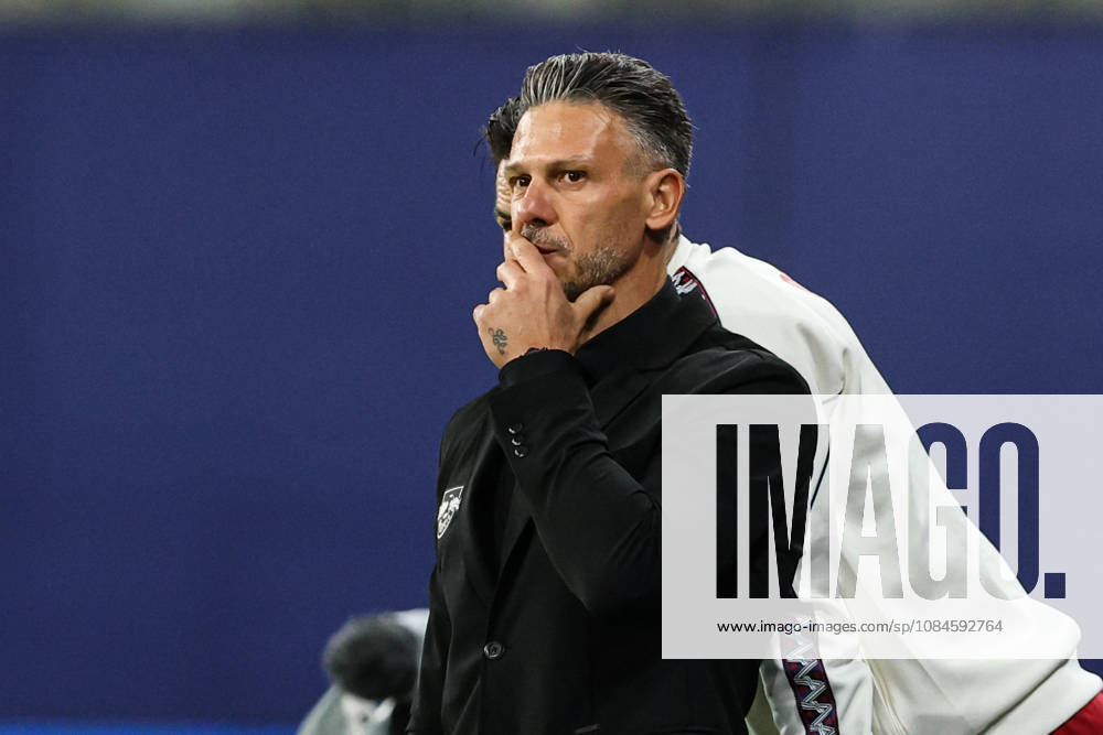 Trainer Martin Demichelis (RB Leipzig) - Champions League Gruppenphase Saison 2026-2027 Punktspiel RB Leipzig vs.PSV Eindhoven in der Red Bull Arena in Leipzig - Fussball,Deutschland,Mann,Männer