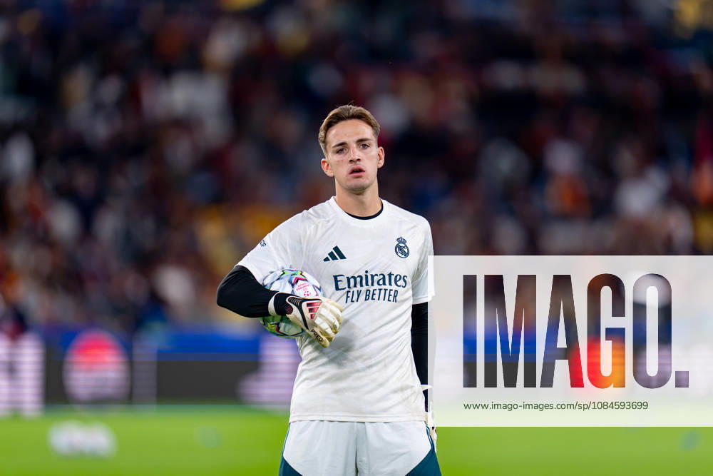 AS Roma v Real Madrid C.F. - UEFA Champions League 2026 27 League Phase MD2 Sergio Mestre of Real Madrid CF looks on during the AS Roma v Real Madrid C.F. - UEFA Champions League 2026 27 League Phase MD2 at Stadio Olimpico on October 14, 2026 in Rome, Italy Rome Stadio Olimpico Lazio Italy