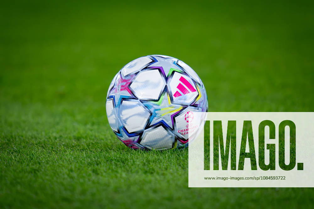 AS Roma v Real Madrid C.F. - UEFA Champions League 2026 27 League Phase MD2 Official Adidas Champions League match ball is seen during the AS Roma v Real Madrid C.F. - UEFA Champions League 2026 27 League Phase MD2 at Stadio Olimpico on October 14, 2026 in Rome, Italy Rome Stadio Olimpico Lazio Italy
