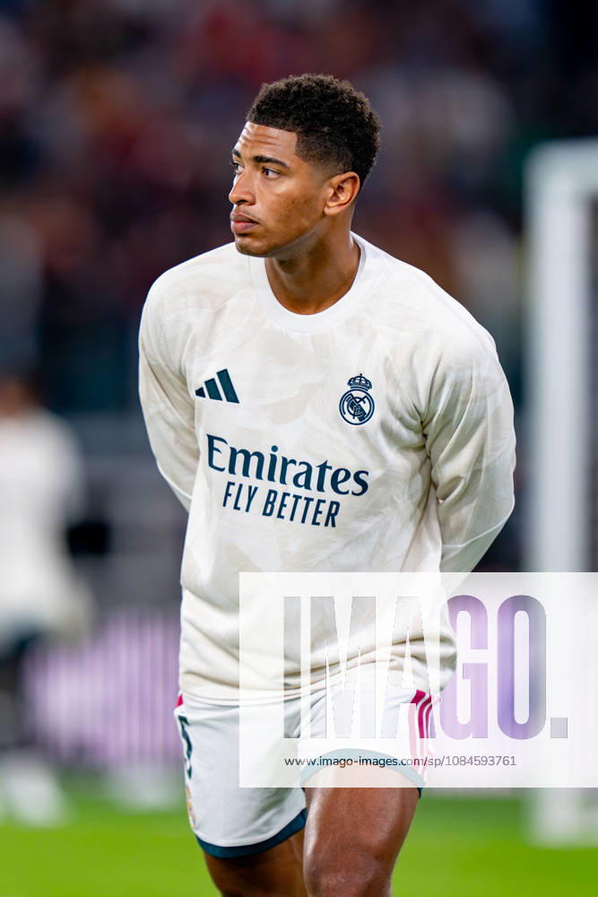 AS Roma v Real Madrid C.F. - UEFA Champions League 2026 27 League Phase MD2 Jude Bellingham of Real Madrid CF looks on during the AS Roma v Real Madrid C.F. - UEFA Champions League 2026 27 League Phase MD2 at Stadio Olimpico on October 14, 2026 in Rome, Italy Rome Stadio Olimpico Lazio Italy