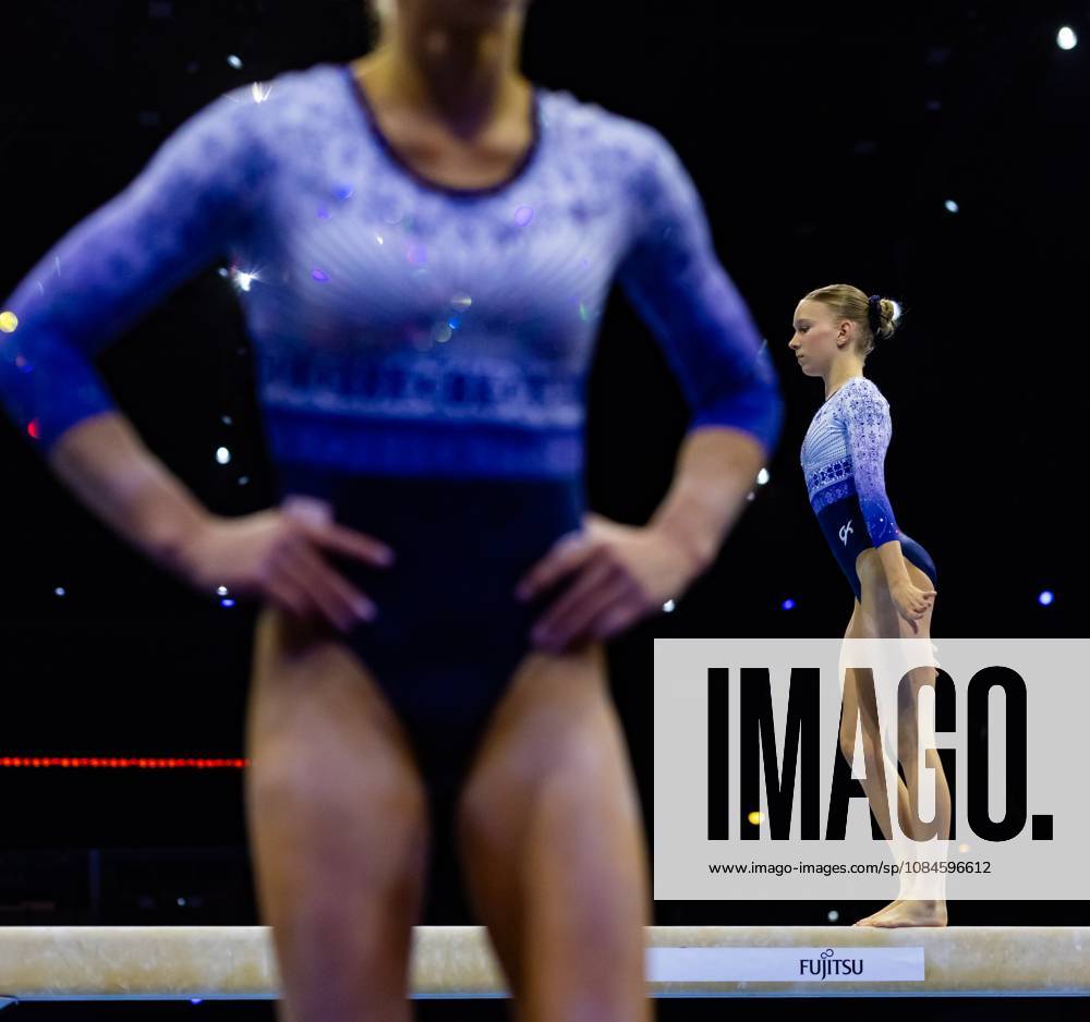 ROTTERDAM - Vera Ubbink during podium training at the World Gymnastics Championships in Ahoy Rotterdam. IRIS VAN DEN BROEK ANP ANPxSportx IVx 572627477 originalFilename: 572627477