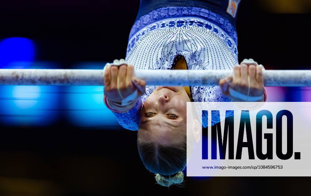 ROTTERDAM - Sanna Veerman during podium training at the World Gymnastics Championships in Ahoy Rotterdam. IRIS VAN DEN BROEK ANP ANPxSportx IVx 572628269 originalFilename: 572628269
