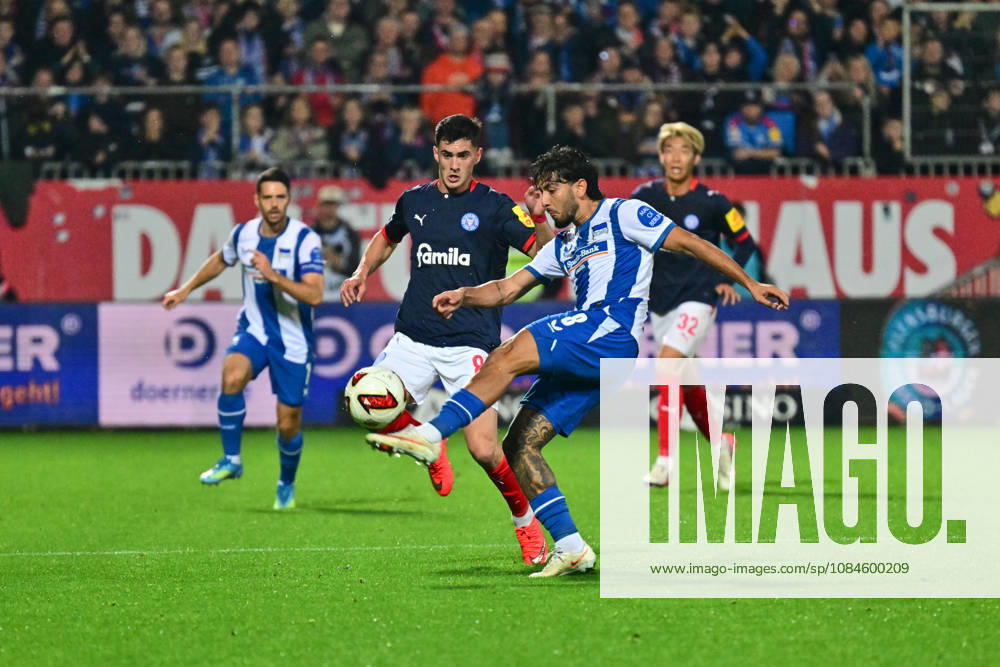 Fußball, Herren, 2.BL (Bundesliga), Saison 2026 2027, Holstein Kiel - Hertha BSC Berlin, 8. Spieltag, KSV, Holstein-Stadion, Letzter gegen Tabellenführer Guillermo Balzi gegen Kevin Simone Sessa Kiel, Holstein-Stadion Holstein-Stadion Schleswig-Holstein Deutschland