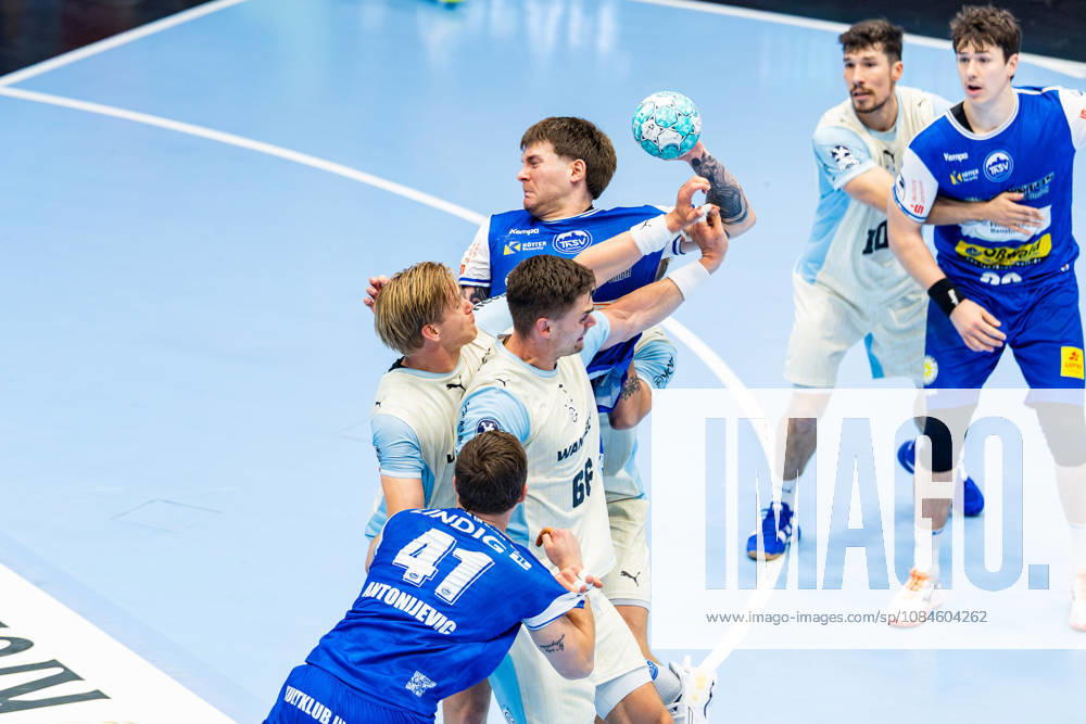 GER, Handball, Maenner, Saison 26 27, Opel 1.Bl, 9.Spieltag, ThSV Eisenach - VfL Gummersbach Elias Scholtes (ThSV Eisenach, 4) 99817 Eisenach Werner-Assmann-Halle Am Sportp Thueringen Deutschland