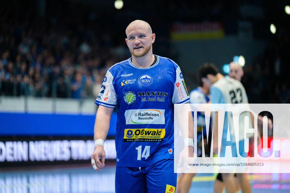 Peter Walz (ThSV Eisenach, 14) GER, ThSV Eisenach gegen VfL Gummersbach, 1. Opel Handballbundesliga, Handball, 9.Spieltag, Saison 2026 2027, 20.00 Uhr, 16.10.2026 GER, ThSV Eisenach gegen VfL Gummersbach, 1. Opel Handballbundesliga, Handball, 9.Spieltag, Saison 2026 2027, 20.00 Uhr, 16.10.2026 Eisenach