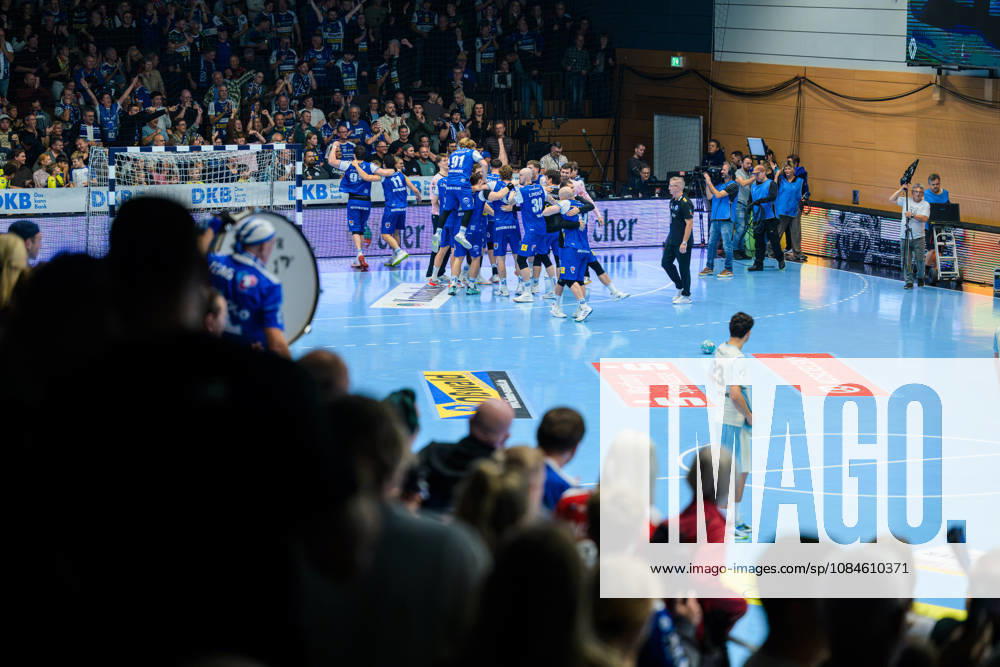 Der ThSV Eisenach feiet nach langen hin und her der Entscheidungen das Unentschieden gegen Gummersbach. GER, ThSV Eisenach gegen VfL Gummersbach, 1. Opel Handballbundesliga, Handball, 9.Spieltag, Saison 2026 2027, 20.00 Uhr, 16.10.2026 GER, ThSV Eisenach gegen VfL Gummersbach, 1. Opel Handballbundesliga, Handball, 9.Spieltag, Saison 2026 2027, 20.00 Uhr, 16.10.2026 Eisenach