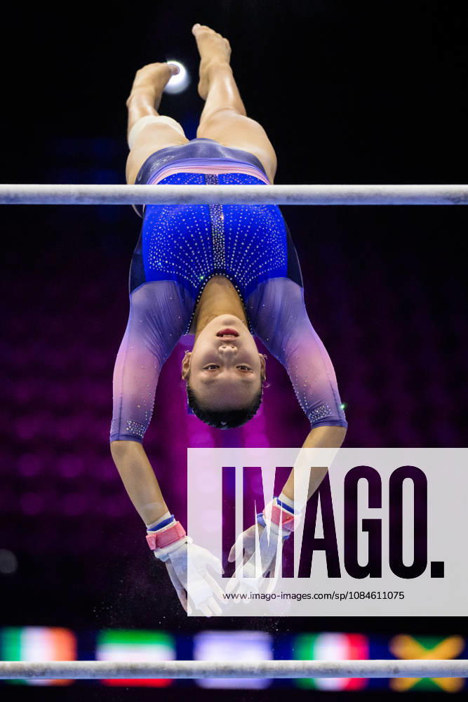 Pan Cai-Chen of Taiwan at a women’s podium training session during day -1 of the 2026 Artistic Gymnastics World Championships on October 16, 2026 in Rotterdam. Photo: Joel Marklund BILDBYRÅN kod JM JM0858 bbeng artistisk gymnastik artistic gymnastics gymnastik-vm vm artistic gymnastics world championships dam