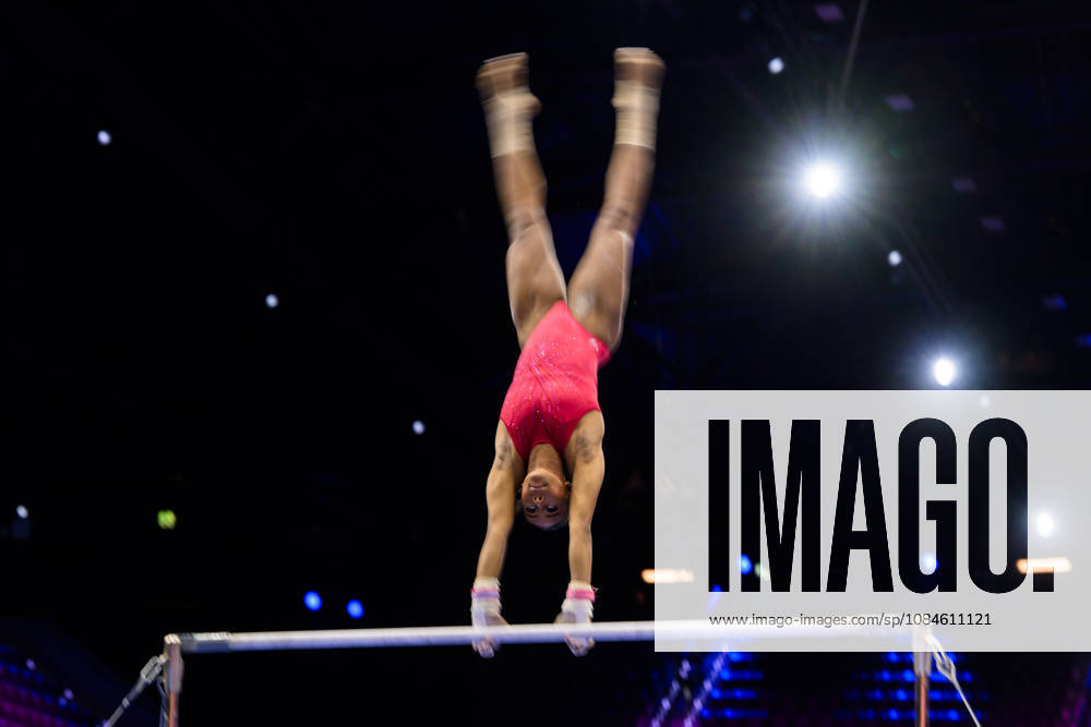 Becky Downie of Great Britain at a women’s podium training session during day -1 of the 2026 Artistic Gymnastics World Championships on October 16, 2026 in Rotterdam. Photo: Joel Marklund BILDBYRÅN kod JM JM0858 bbeng artistisk gymnastik artistic gymnastics gymnastik-vm vm artistic gymnastics world championships dam