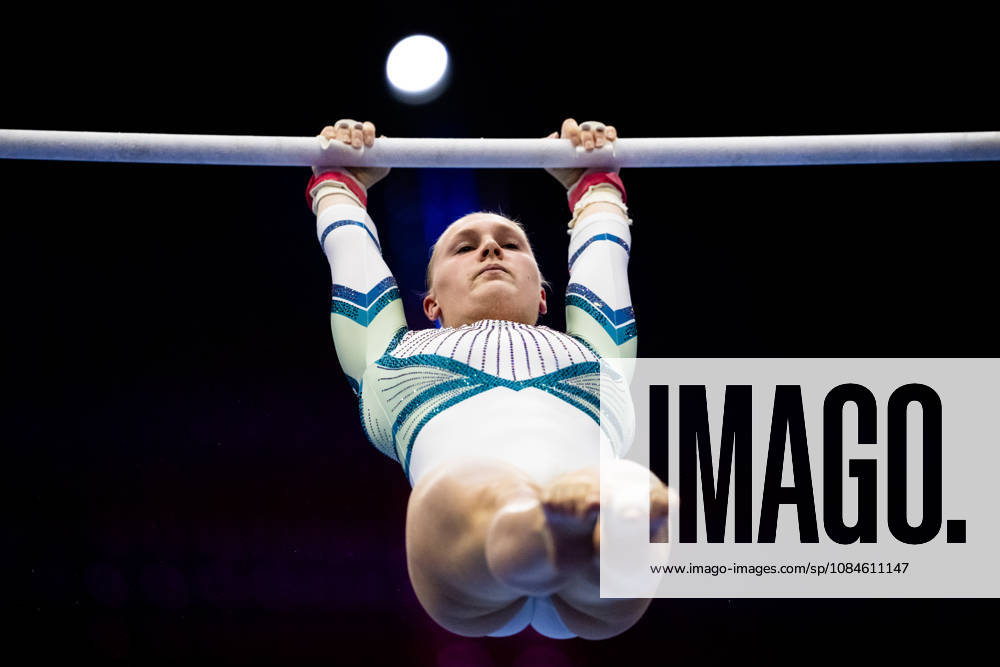 Christine Victoria Kubon of Norway at a women’s podium training session during day -1 of the 2026 Artistic Gymnastics World Championships on October 16, 2026 in Rotterdam. Photo: Joel Marklund BILDBYRÅN kod JM JM0858 bbeng artistisk gymnastik artistic gymnastics gymnastik-vm vm artistic gymnastics world championships dam Norge