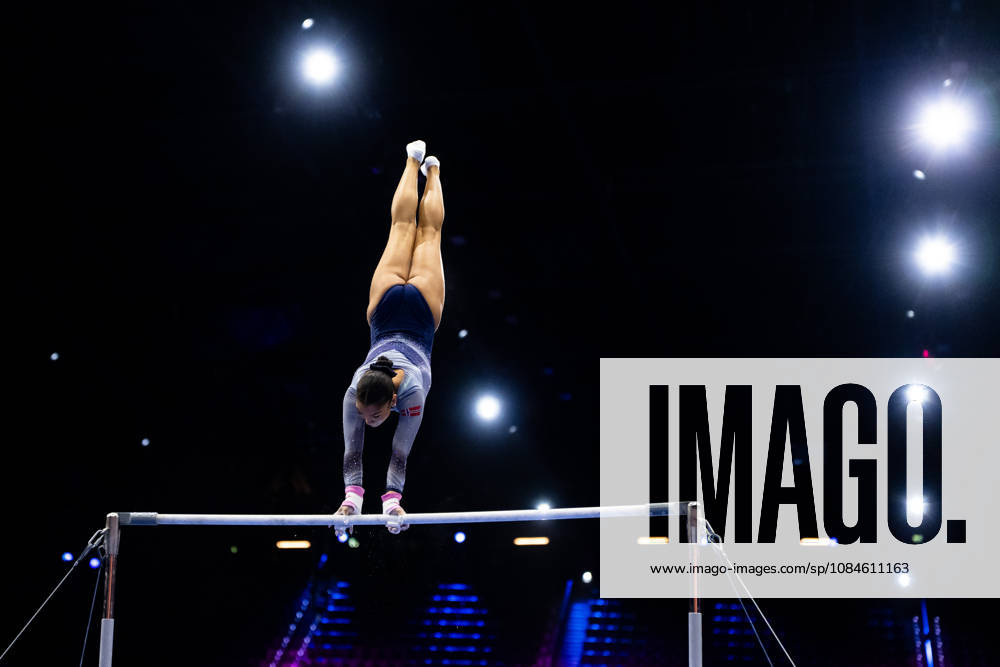 Keisha Lockert of Norway at a women’s podium training session during day -1 of the 2026 Artistic Gymnastics World Championships on October 16, 2026 in Rotterdam. Photo: Joel Marklund BILDBYRÅN kod JM JM0858 bbeng artistisk gymnastik artistic gymnastics gymnastik-vm vm artistic gymnastics world championships dam Norge
