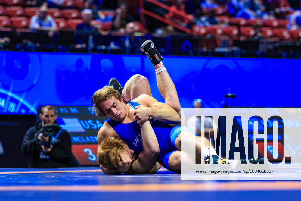 U23 World Championships 86kg FS - Eugeniu Mihalcean (MDA) df. Aeoden James Sinclair (USA)