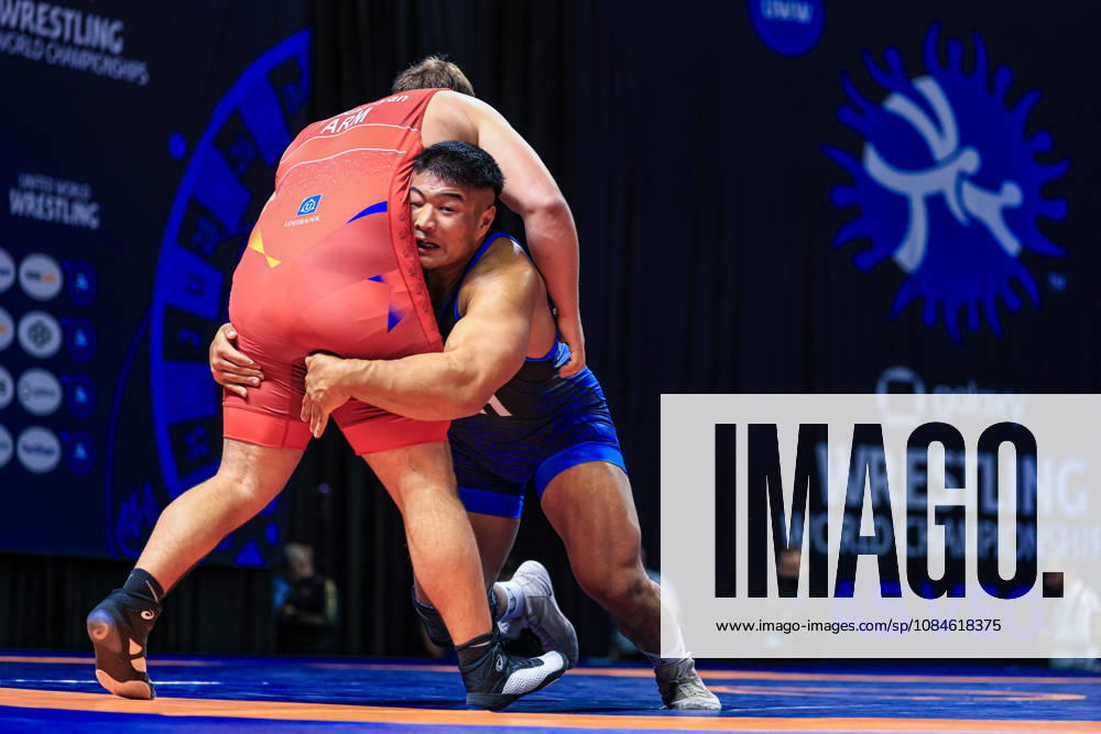 U23 World Championships 125kg FS - Coby Lazo Merrill (USA) df. Khachatur Khachatryan (ARM)