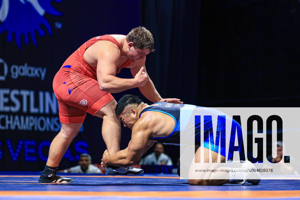 U23 World Championships 125kg FS - Coby Lazo Merrill (USA) df. Khachatur Khachatryan (ARM)