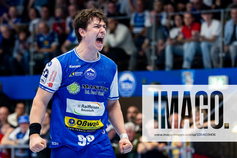 GER, Handball, Maenner, Saison 26 27, Opel 1.Bl, 9.Spieltag, ThSV Eisenach - VfL Gummersbach Tillman Leu (ThSV Eisenach,99) 99817 Eisenach Werner-Assmann-Halle Am Sportp Thueringen Deutschland