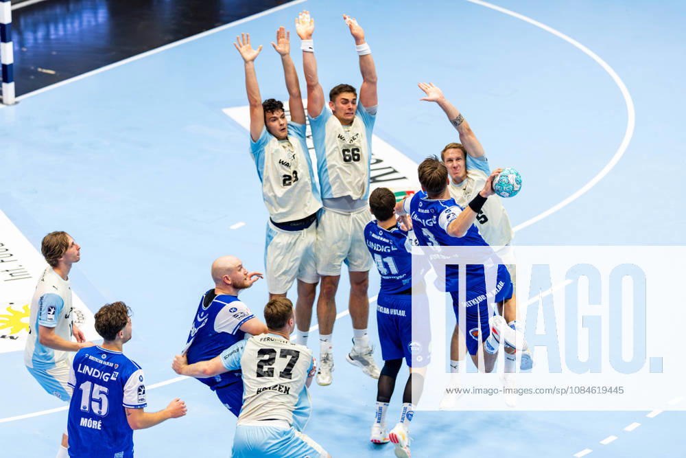 GER, Handball, Maenner, Saison 26 27, Opel 1.Bl, 9.Spieltag, ThSV Eisenach - VfL Gummersbach Oskar Joelsson (ThSV Eisenach,3) 99817 Eisenach Werner-Assmann-Halle Am Sportp Thueringen Deutschland