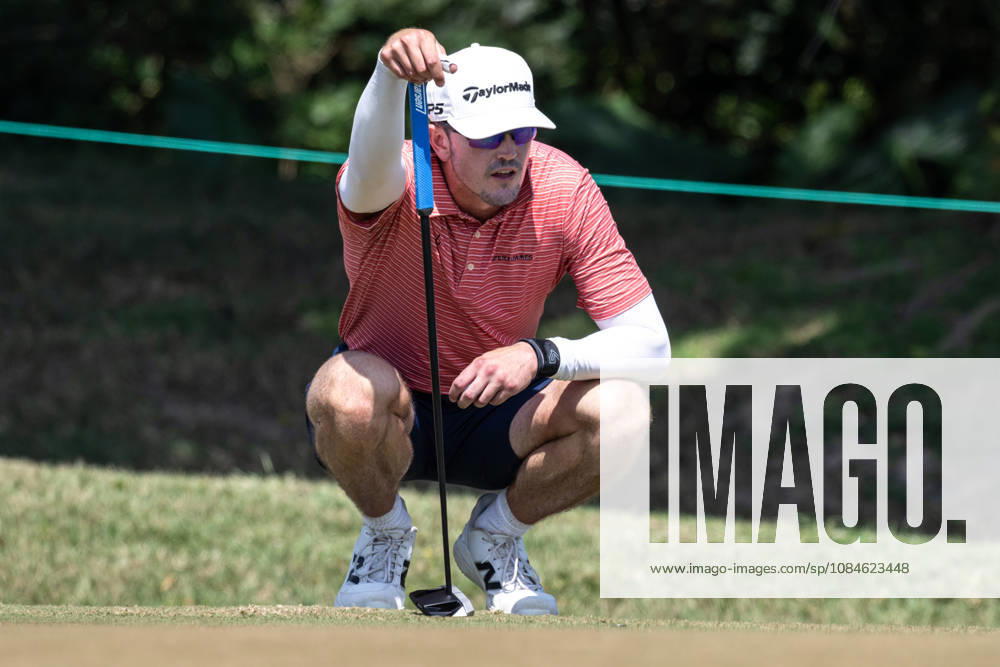 Austen TRUSLOW from the USA.Round 3 in the Macao Open Golf at Macau Golf & Country Club. Macau Open Golf Round 3 - ZUMAr144 20261017_zap_r144_008