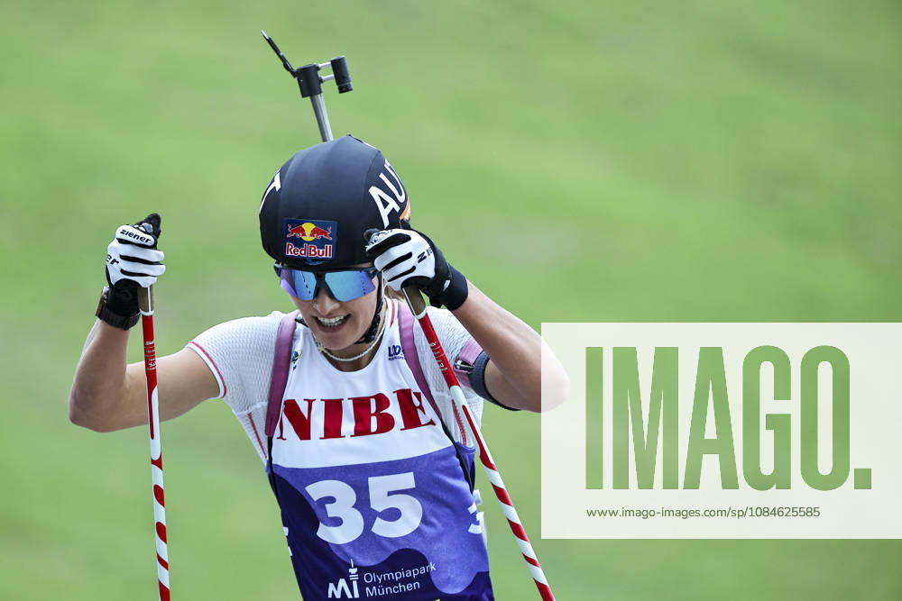 BIATHLON - Loop One Opening Festival MUNICH,GERMANY,17.OCT.26 - BIATHLON - Loop One Opening Festival. Image shows Anna Gandler (AUT). GEPAxpictures xThomasxBachun