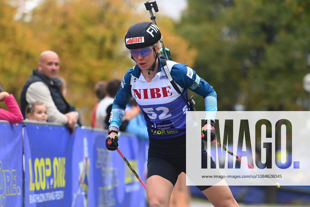 Julia SIMON (FRA),Aktion, Loop One-Biathlon Opening Festival im Olympiapark in Muenchen am 17.10.2026.