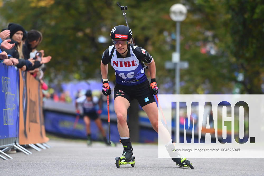 Janina HETTICH WALZ (GER),Aktion, Loop One-Biathlon Opening Festival im Olympiapark in Muenchen am 17.10.2026.