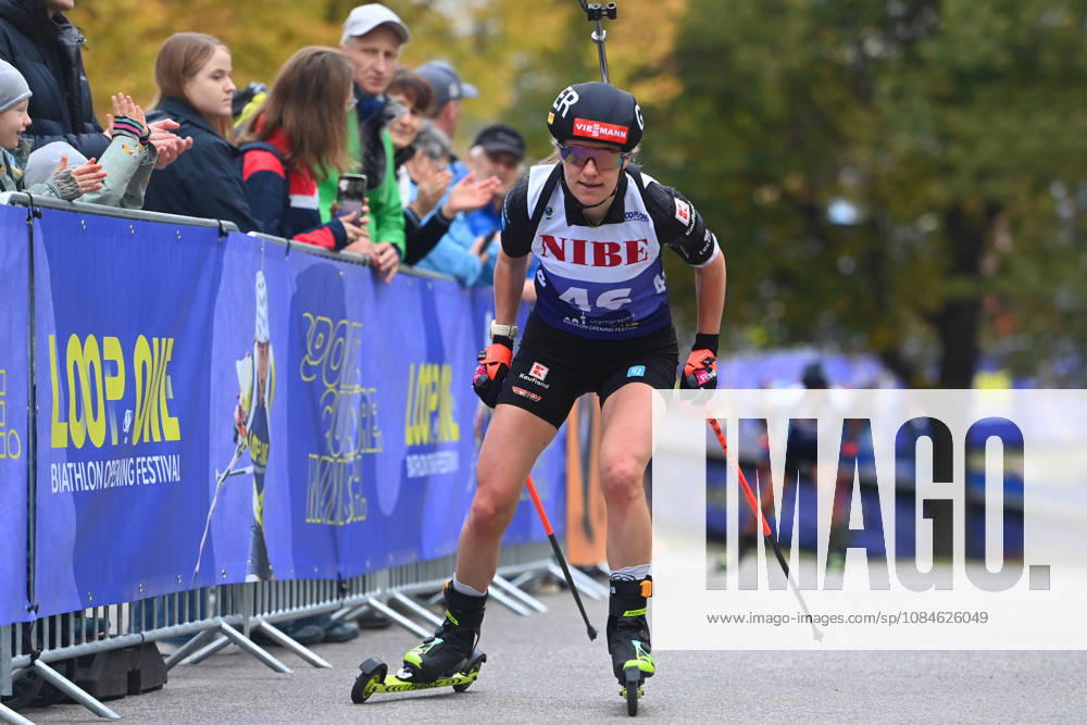 Janina HETTICH WALZ (GER),Aktion, Loop One-Biathlon Opening Festival im Olympiapark in Muenchen am 17.10.2026.