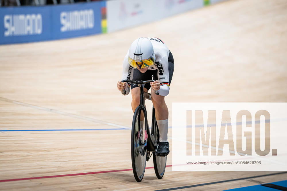 GRABOSCH Pauline Sophie: UCI Track cycling, Rad, Radsport, Bahnrad, Bahn World Championships 2026 GRABOSCH Pauline Sophie ( GER ) Germany Querformat - quer - horizontal - Landscape - Event Veranstaltung: UCI Track Cycling World Championships 2026 - Category Kategorie: Cycling - Track Cycling World Championships - Elite Women - Location Ort: Asia - China - Shanghai - Chongming - Shanghai Velodrome - Discipline: Individual Time Trail ( ITT ) - Distance: 1000 m - Date Datum: 17.10.2026 Saturday Day 4 -